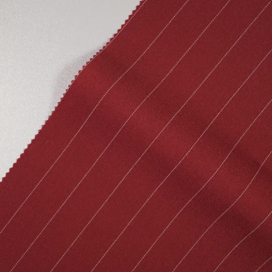 China Fabric for Pants,Jackets,Blazer Polyester/Rayon Twill Woven Blended Fabric Polyester Rayon Spandex RED color buy from China wholesaler bulk order at wholesale price free worldwide shipping Alibaba