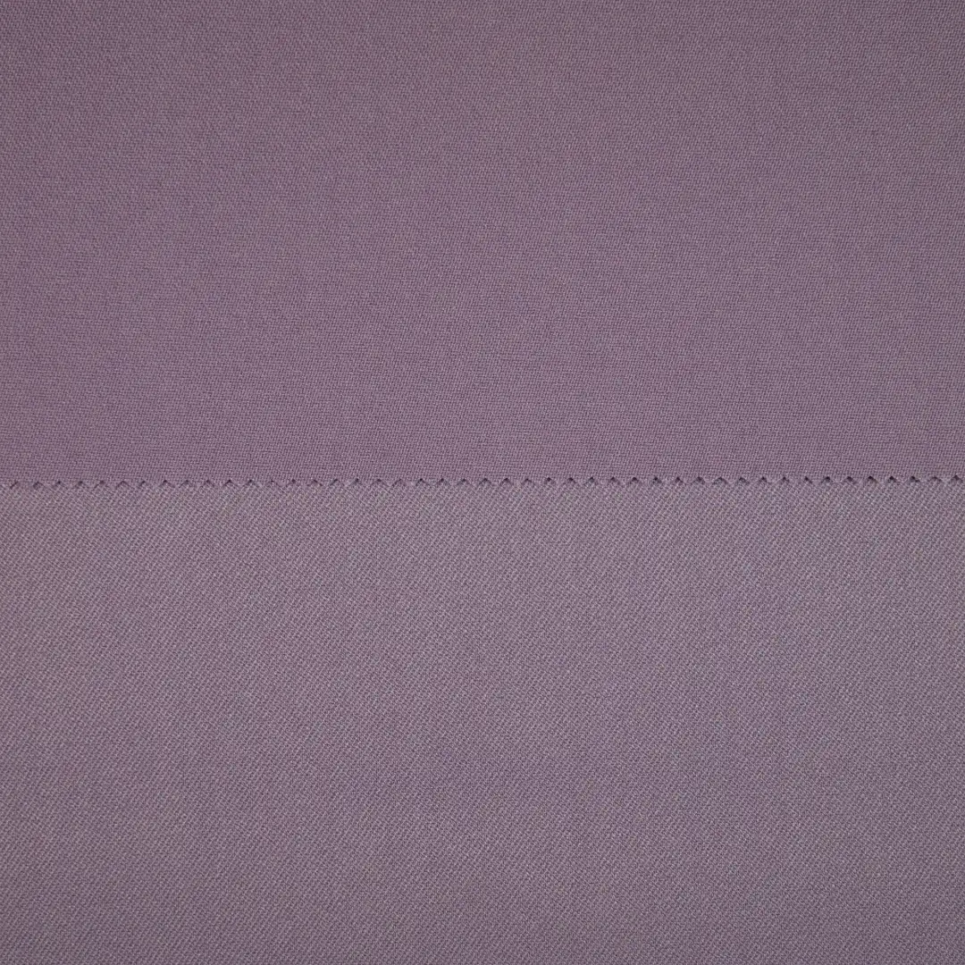 China Fabric for Pants,Blazer,Suit Polyester/Rayon Twill Woven Blended Fabric Polyester Rayon Spandex purple color buy from China wholesaler bulk order at wholesale price free worldwide shipping Alibaba