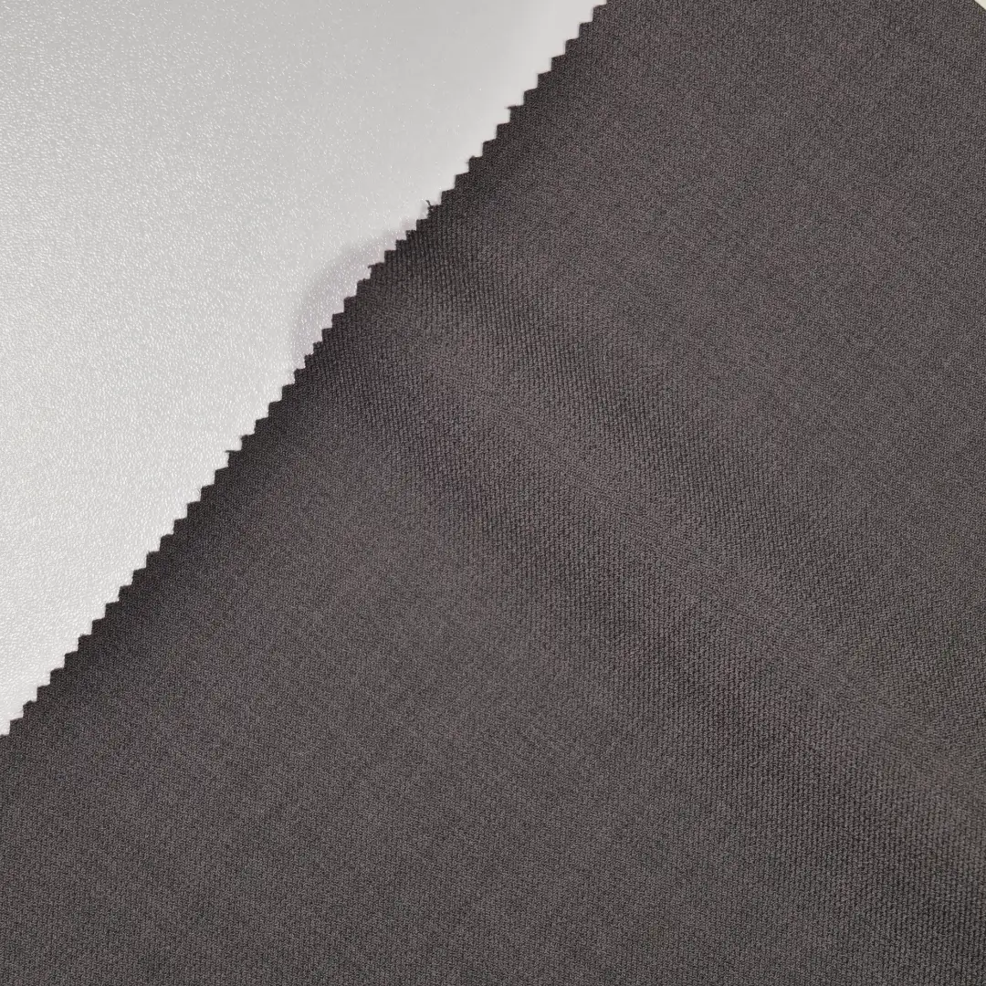 China Fabric for Pants,Blazer,Suit Cotton Plain Natural Woven Fabric Polyester Spandex dark browm color buy from China wholesaler bulk order at wholesale price free worldwide shipping Alibaba