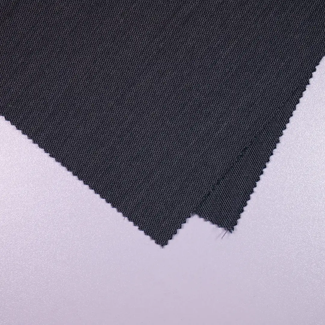 China Fabric for Pants,Blazer,Suit,Uniform Cotton Plain Natural Woven Fabric Polyester Rayon Spandex grey color buy from China wholesaler bulk order at wholesale price free worldwide shipping Alibaba