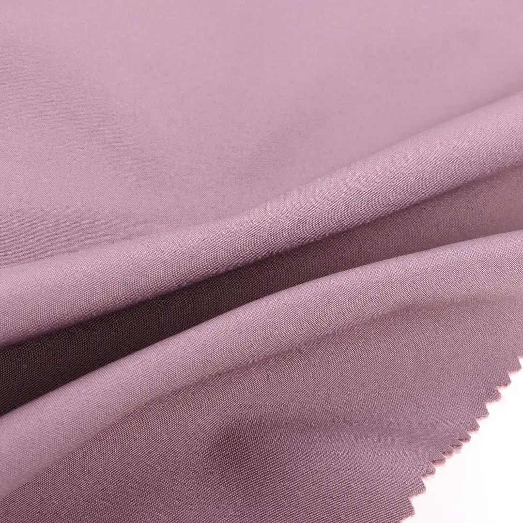 China Fabric for Jogger,Padded Jacket,Interlining Four Stretch Woven Bonded With Polar Fleece Synthetic Woven Fabric Polyester Violet color buy from China wholesaler bulk order at wholesale price free worldwide shipping Alibaba