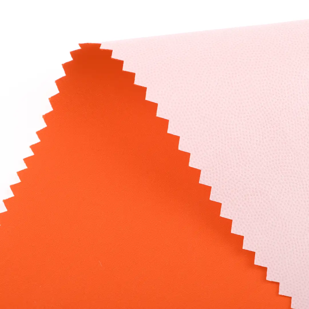 China Fabric for Jackets,Trench Coat,Waist coat Polyester Taslon Synthetic Woven Fabric Polyester orange color buy from China wholesaler bulk order at wholesale price free worldwide shipping Alibaba