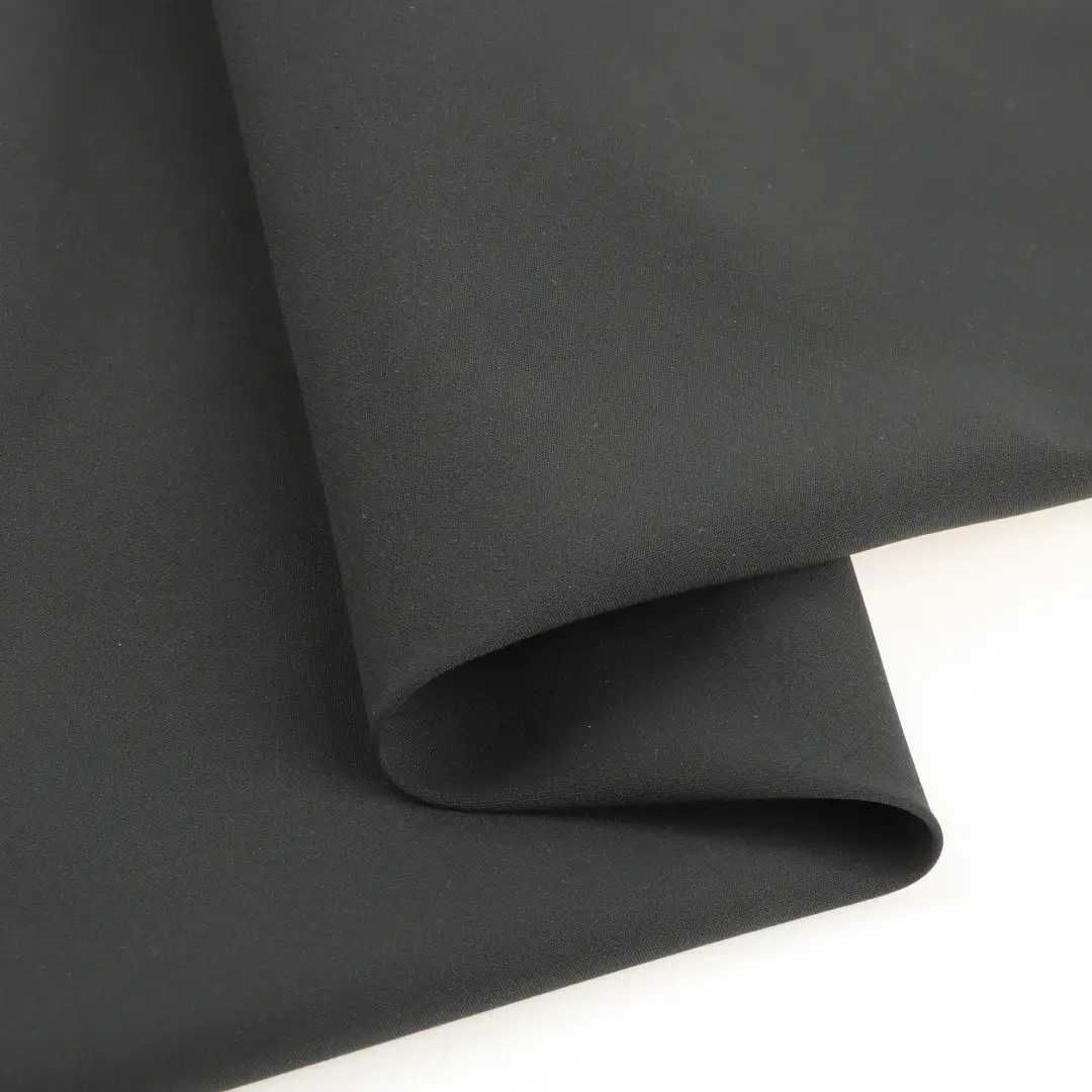 China Fabric for Pants,Padded Jacket,Waist coat T800 Polyester T800 Yarn Fabric Synthetic Woven Fabric Polyester BLACK color buy from China wholesaler bulk order at wholesale price free worldwide shipping Alibaba
