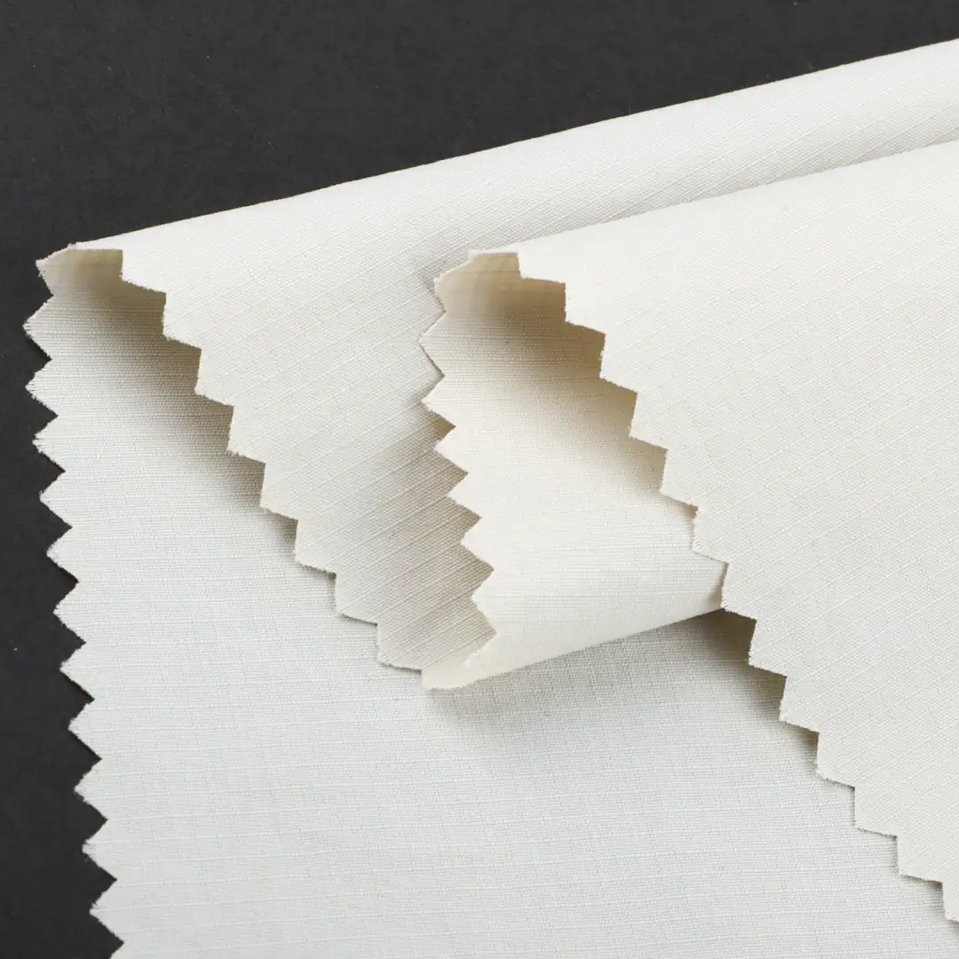China Fabric for Pants,Jackets,Padded Jacket,Uniform Taslon Synthetic Woven Fabric Nylon griege color buy from China wholesaler bulk order at wholesale price free worldwide shipping Alibaba