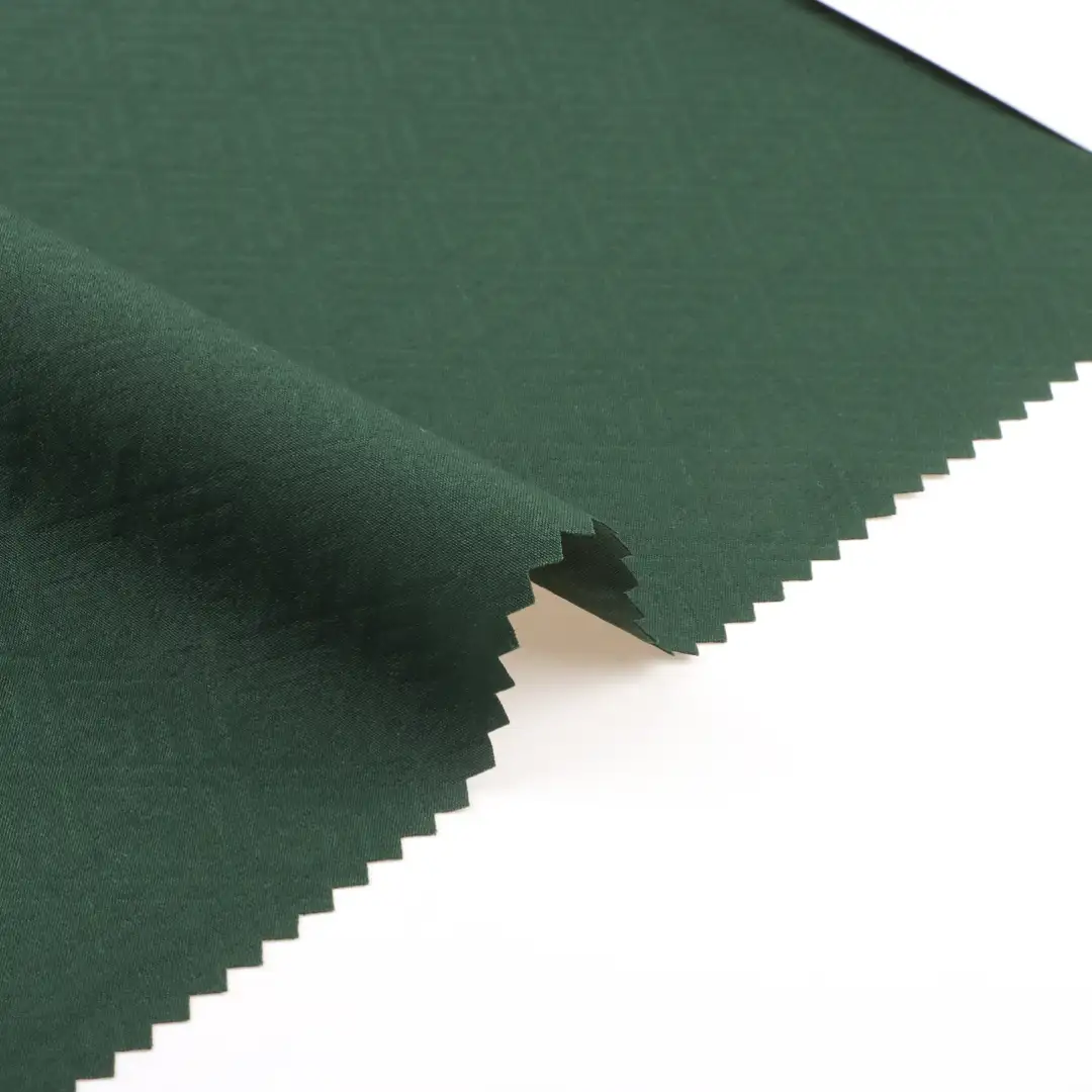 China Fabric for Jackets,Padded Jacket,Uniform Four-way Stretch (Bi-Stretch) Synthetic Woven Fabric Polyester Spandex Dark green color buy from China wholesaler bulk order at wholesale price free worldwide shipping Alibaba
