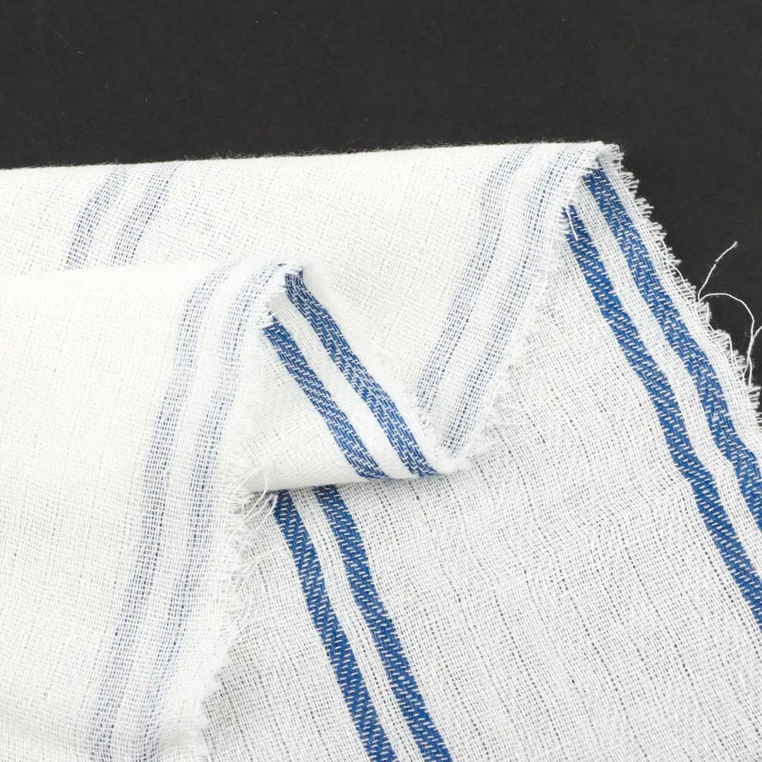 China Fabric for Shirt,Blouse,Skirt,Shorts Cotton Double Layer Natural Woven Fabric Cotton stripe color buy from China wholesaler bulk order at wholesale price free worldwide shipping Alibaba