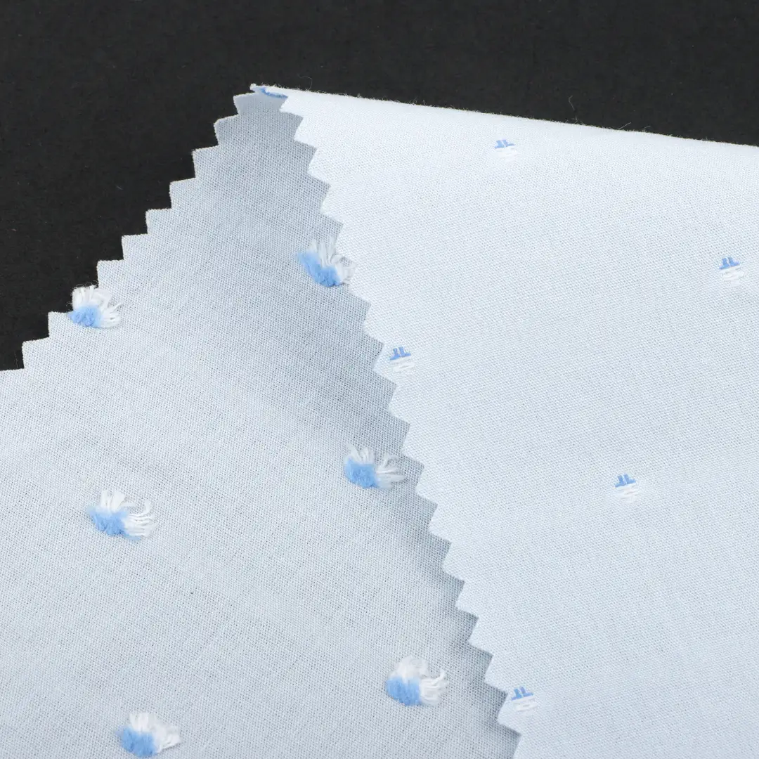 China Fabric for Shirt,Blouse,Skirt,Shorts Cotton Cut Flower Natural Woven Fabric Cotton Blue color buy from China wholesaler bulk order at wholesale price free worldwide shipping Alibaba