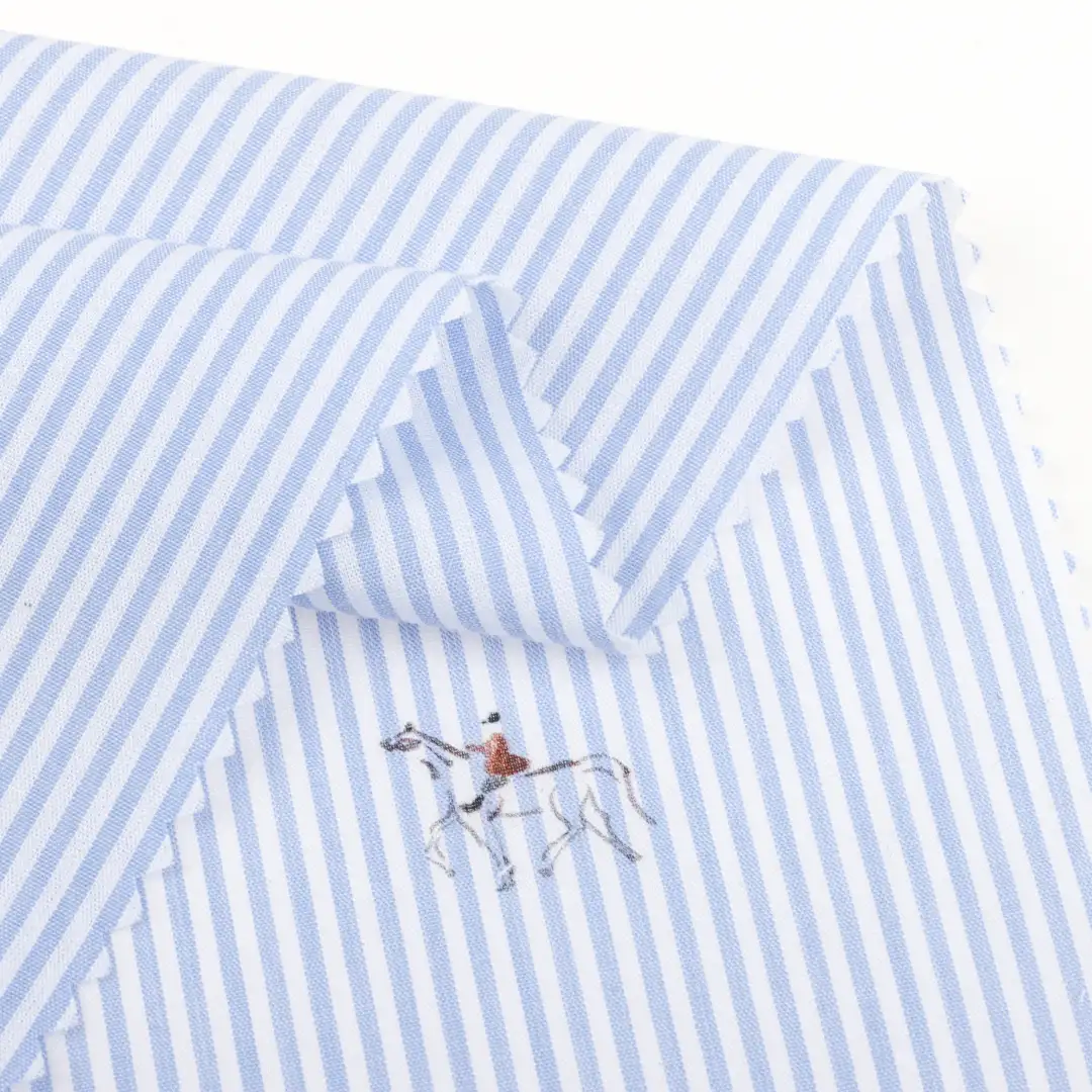 China Fabric for Shirt,Pants,Blouse,Shorts,Kids Overalls Dress Yarn Dyed Stripe Natural Woven Fabric Cotton Stripe color buy from China wholesaler bulk order at wholesale price free worldwide shipping Alibaba