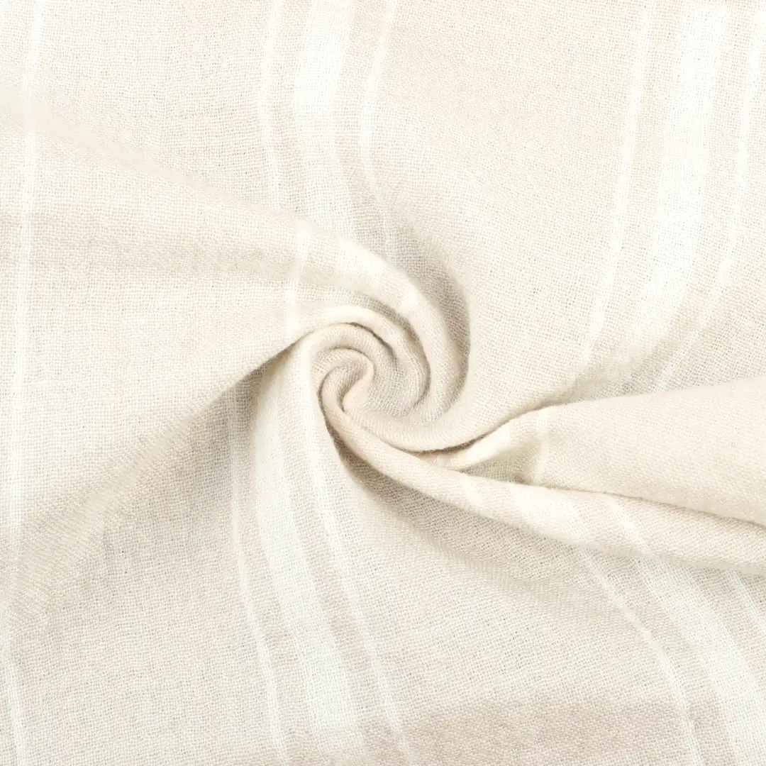 China Fabric for Shirt,Pants,Blouse,Skirt Crepe Natural Woven Fabric Cotton Stripe color buy from China wholesaler bulk order at wholesale price free worldwide shipping Alibaba