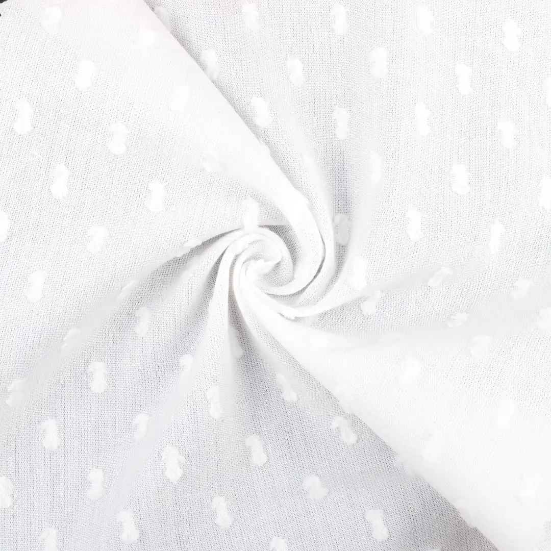 China Fabric for Shirt,Blouse,Skirt Jacquard Natural Woven Fabric Cotton white color buy from China wholesaler bulk order at wholesale price free worldwide shipping Alibaba