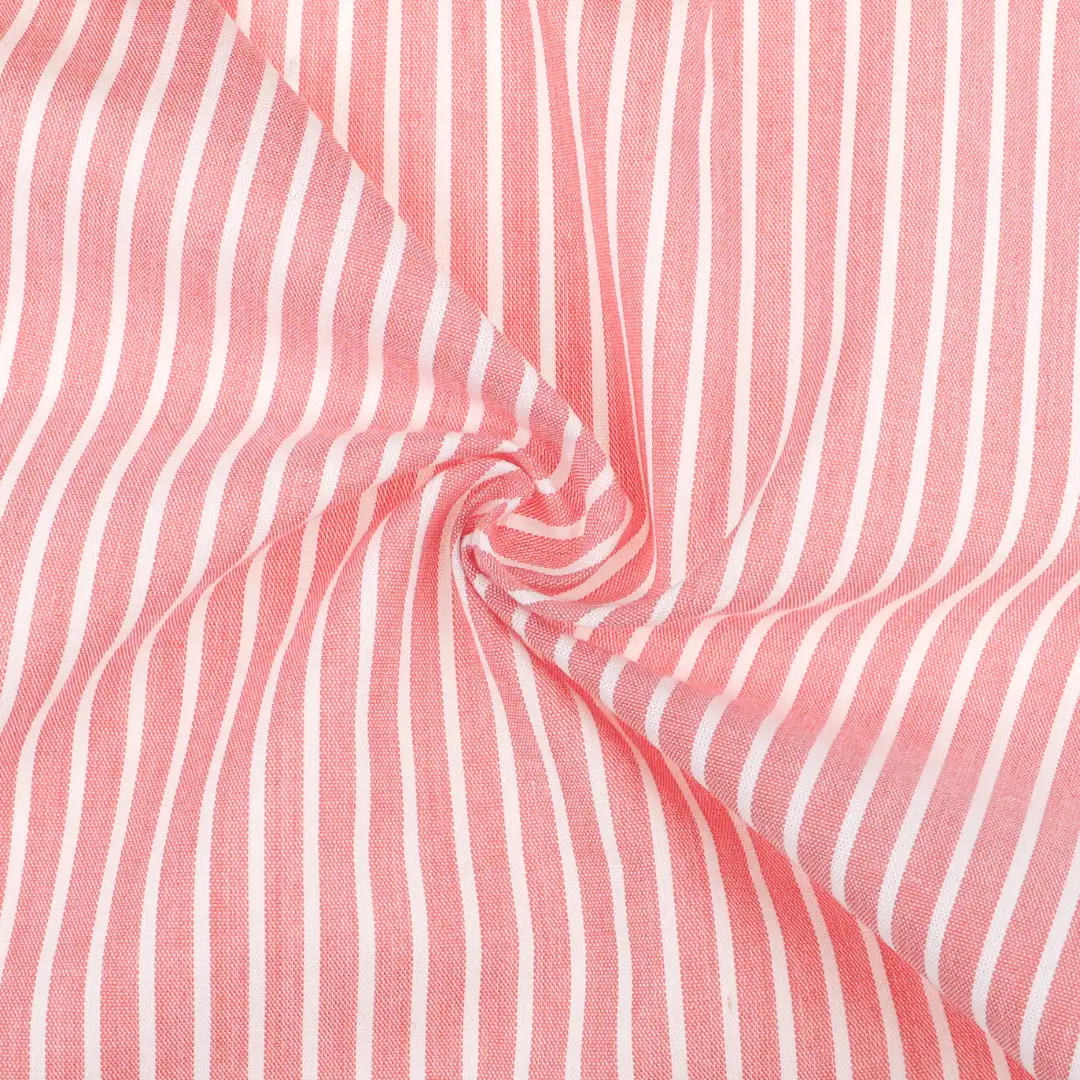 China Fabric for Shirt,Blouse,Skirt,Shorts Yarn Dyed Stripe Natural Woven Fabric Cotton Stripe color buy from China wholesaler bulk order at wholesale price free worldwide shipping Alibaba