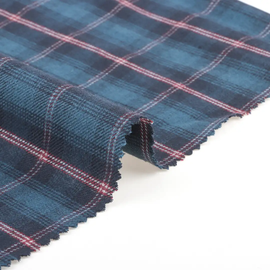 China Fabric for Shirt,Blouse,Skirt,Pleated Midi Skirt,Kids Short Sleeve Peter Pan Collar Pleated Dress Yarn Dyed Check Natural Woven Fabric Cotton Check color buy from China wholesaler bulk order at wholesale price free worldwide shipping Alibaba