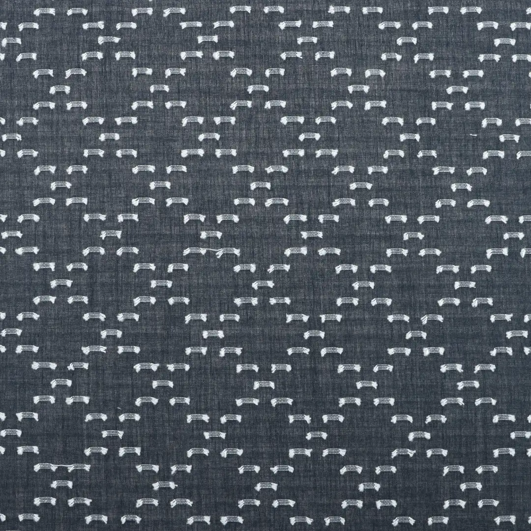 China Fabric for Shirt,Blouse,Skirt,Kids Short Sleeve Peter Pan Collar Pleated Dress Cotton Cut Flower Natural Woven Fabric Cotton Navy color buy from China wholesaler bulk order at wholesale price free worldwide shipping Alibaba