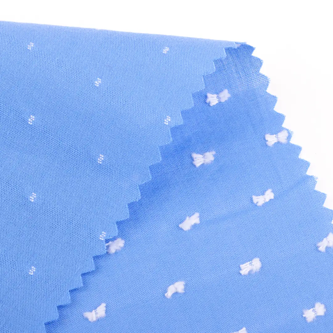 China Fabric for Shirt,Blouse,Skirt,Kids Short Sleeve Peter Pan Collar Pleated Dress Cotton Cut Flower Natural Woven Fabric Cotton BLUE color buy from China wholesaler bulk order at wholesale price free worldwide shipping Alibaba