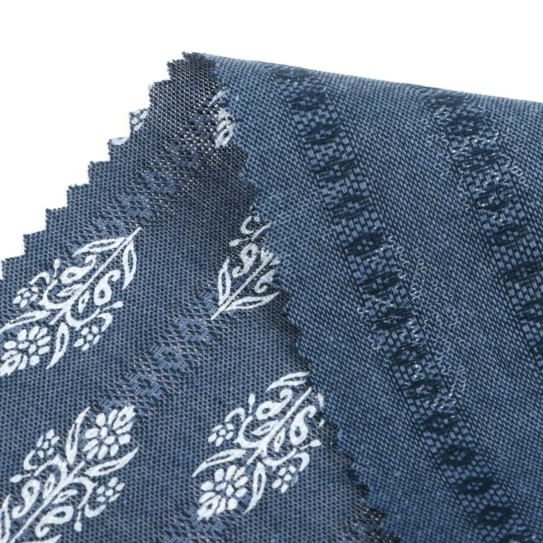China Fabric for Shirt,Blouse,Skirt,Shorts,Womens Stand Collar Belted Dress Cotton/Rayon Jacquard Woven Blended Fabric Cotton Rayon Printing color buy from China wholesaler bulk order at wholesale price free worldwide shipping Alibaba