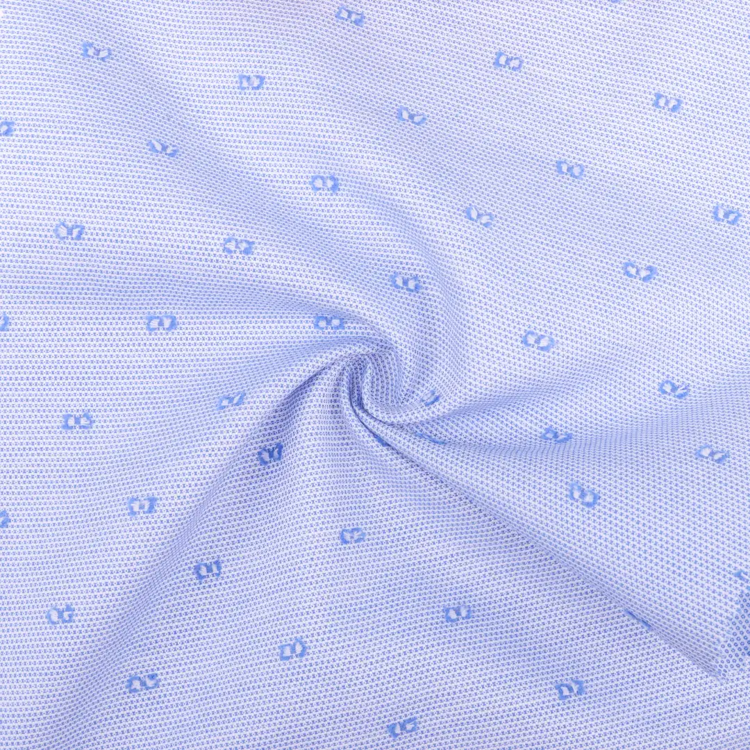 China Fabric for Shirt,Blouse,Skirt,Kids Short Sleeve Peter Pan Collar Pleated Dress Cotton Cut Flower Natural Woven Fabric Cotton BLUE color buy from China wholesaler bulk order at wholesale price free worldwide shipping Alibaba