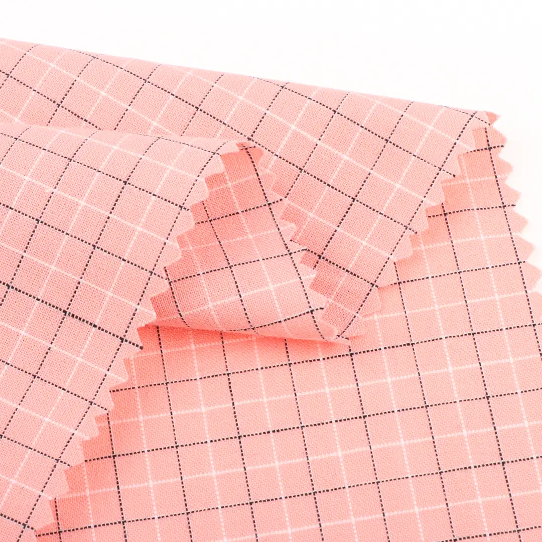 China Fabric for Shirt,Blouse,Skirt,Shorts Yarn Dyed Check Natural Woven Fabric Cotton Check color buy from China wholesaler bulk order at wholesale price free worldwide shipping Alibaba