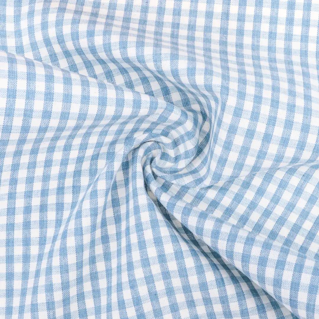 China Fabric for Shirt,Blouse,Skirt,Shorts Cotton Plain Natural Woven Fabric Cotton Check color buy from China wholesaler bulk order at wholesale price free worldwide shipping Alibaba
