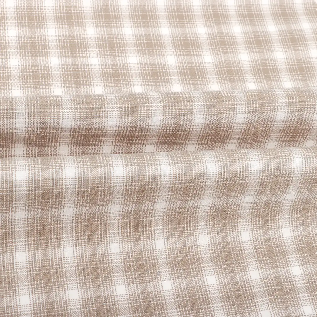 China Fabric for Shirt,Pants,Blouse,Skirt,Kids Peter Pan Collar Dress Yarn Dyed Check Natural Woven Fabric Cotton Check color buy from China wholesaler bulk order at wholesale price free worldwide shipping Alibaba