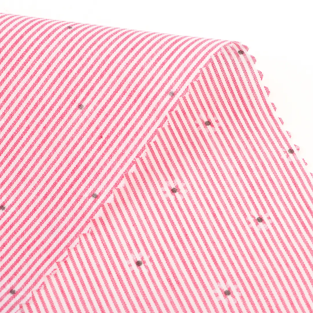 China Fabric for Shirt,Blouse,Skirt,Shorts,Kids Short Sleeve Peter Pan Collar Pleated Dress Yarn Dyed Stripe Natural Woven Fabric Cotton Stripe color buy from China wholesaler bulk order at wholesale price free worldwide shipping Alibaba