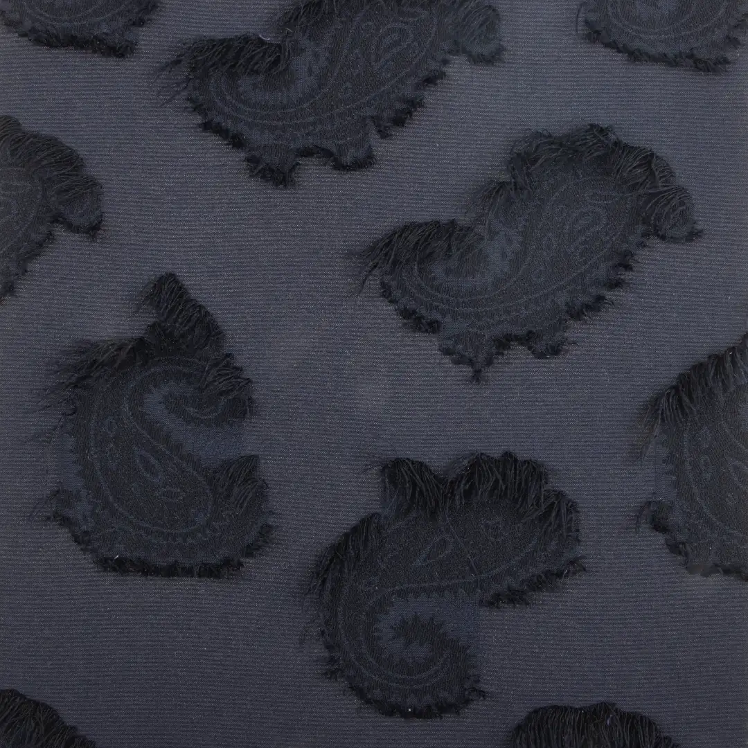 China Fabric for Skirt Polyester Cut Flower Fabric Synthetic Woven Fabric Polyester navy color buy from China wholesaler bulk order at wholesale price free worldwide shipping Alibaba