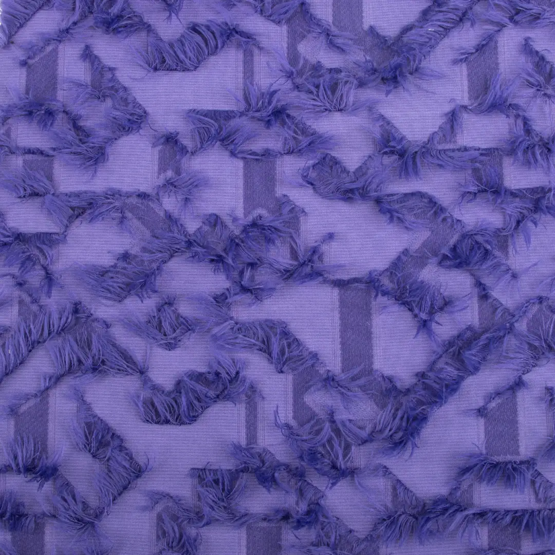 China Fabric for Skirt Polyester Cut Flower Fabric Synthetic Woven Fabric Polyester PURPLE color buy from China wholesaler bulk order at wholesale price free worldwide shipping Alibaba