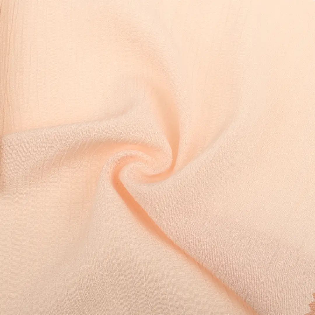 China Fabric for Shirt,Blouse,Crop Top Crepe Woven Blended Fabric Rayon Polyester pink color buy from China wholesaler bulk order at wholesale price free worldwide shipping Alibaba