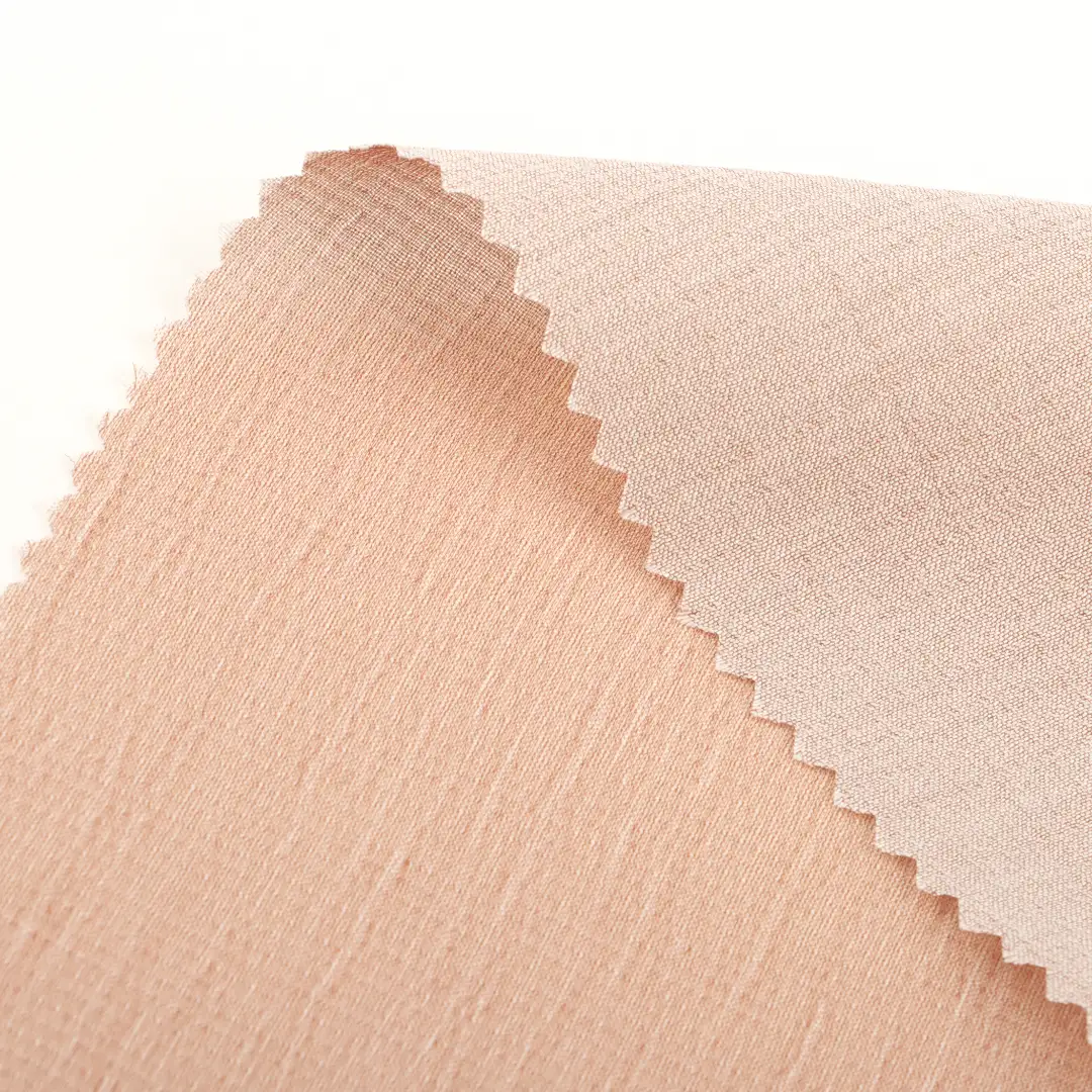 China Fabric for Shirt,Blouse,Crop Top Crepe Woven Blended Fabric Rayon Nylon brown color buy from China wholesaler bulk order at wholesale price free worldwide shipping Alibaba