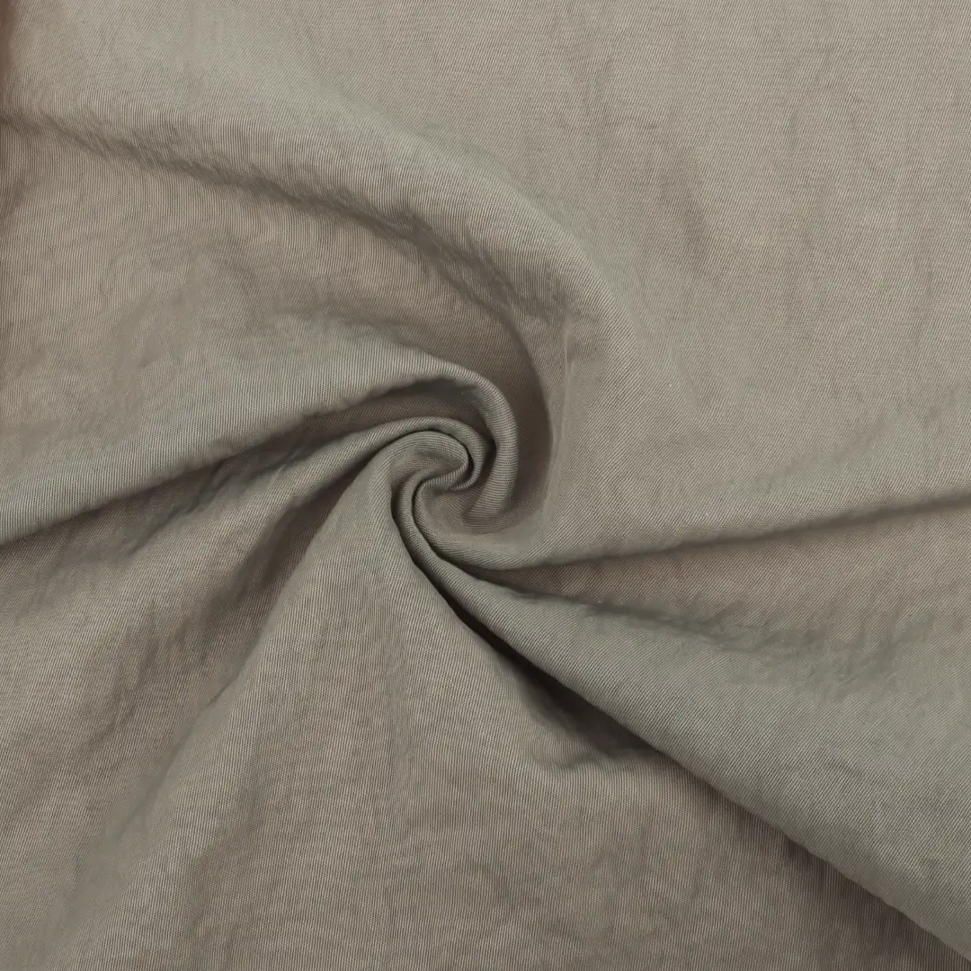 China Fabric for Jackets,Trench Coat Nylon Crepe Synthetic Woven Fabric Nylon GREY color buy from China wholesaler bulk order at wholesale price free worldwide shipping Alibaba