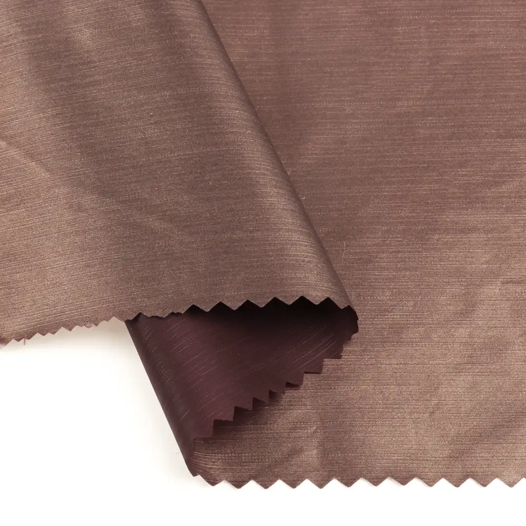 China Fabric for Jackets,Down Jacket,Padded Jacket Nylon Taffeta Synthetic Woven Fabric Nylon brown color buy from China wholesaler bulk order at wholesale price free worldwide shipping Alibaba