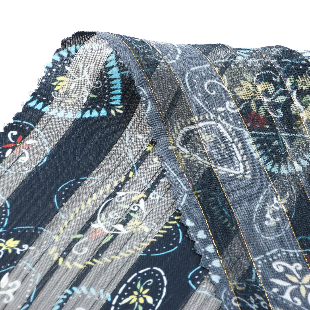 China Fabric for Skirt Chiffon Synthetic Woven Fabric Polyester printing color buy from China wholesaler bulk order at wholesale price free worldwide shipping Alibaba