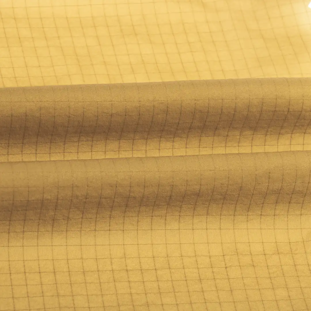 China Fabric for Down Jacket,Padded Jacket Nylon Taffeta Synthetic Woven Fabric Nylon yellow color buy from China wholesaler bulk order at wholesale price free worldwide shipping Alibaba