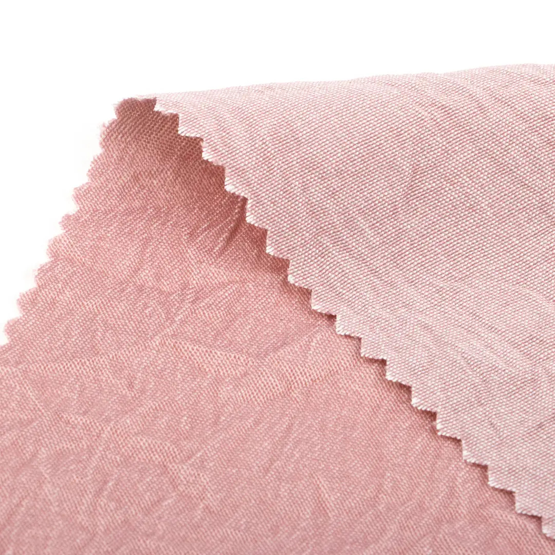 China Fabric for Shirt,Blouse,Crop Top Polyester/Rayon Plain Woven Blended Fabric Polyester Rayon DARK PINK color buy from China wholesaler bulk order at wholesale price free worldwide shipping Alibaba