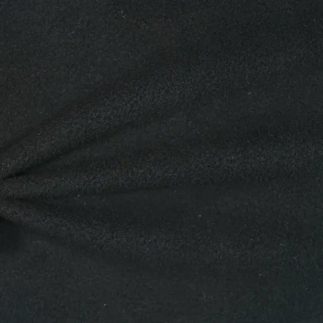 China Fabric for Hoodie,Trench Coat,Hoodie  (Sweater),Kids Doll Collar A-Line Short Coat Polar Fleece Knit Fabric Polyester black color buy from China wholesaler bulk order at wholesale price free worldwide shipping Alibaba