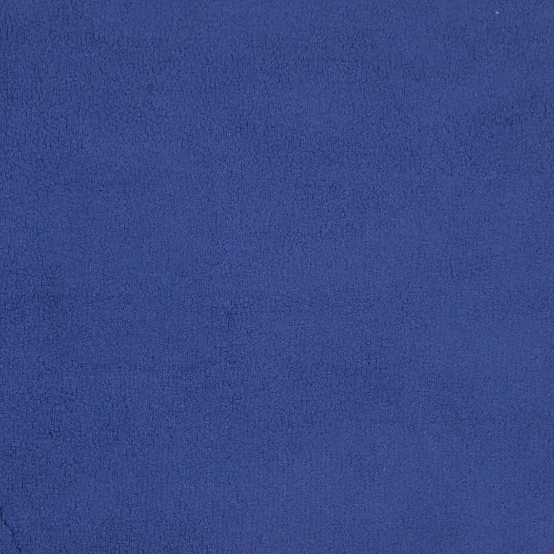 China Fabric for Trench Coat,Open Waistcoat,Open-Front Coat Polar Fleece Knit Fabric Polyester blue color buy from China wholesaler bulk order at wholesale price free worldwide shipping Alibaba