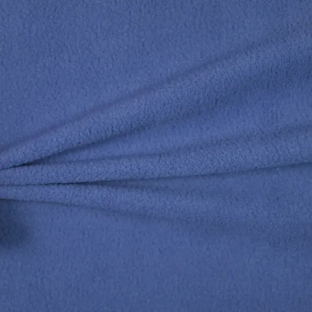 China Fabric for Jackets,Hoodie,Trench Coat,Hoodie  (Sweater) Polar Fleece Knit Fabric Polyester blue color buy from China wholesaler bulk order at wholesale price free worldwide shipping Alibaba