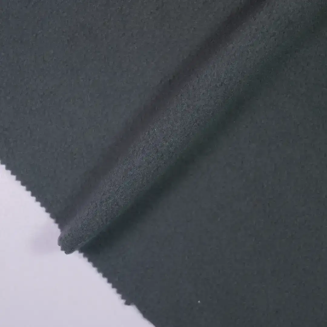 China Fabric for Hoodie,Trench Coat,Hoodie  (Sweater),Kids Casual Trousers Polar Fleece Knit Fabric Polyester gray color buy from China wholesaler bulk order at wholesale price free worldwide shipping Alibaba