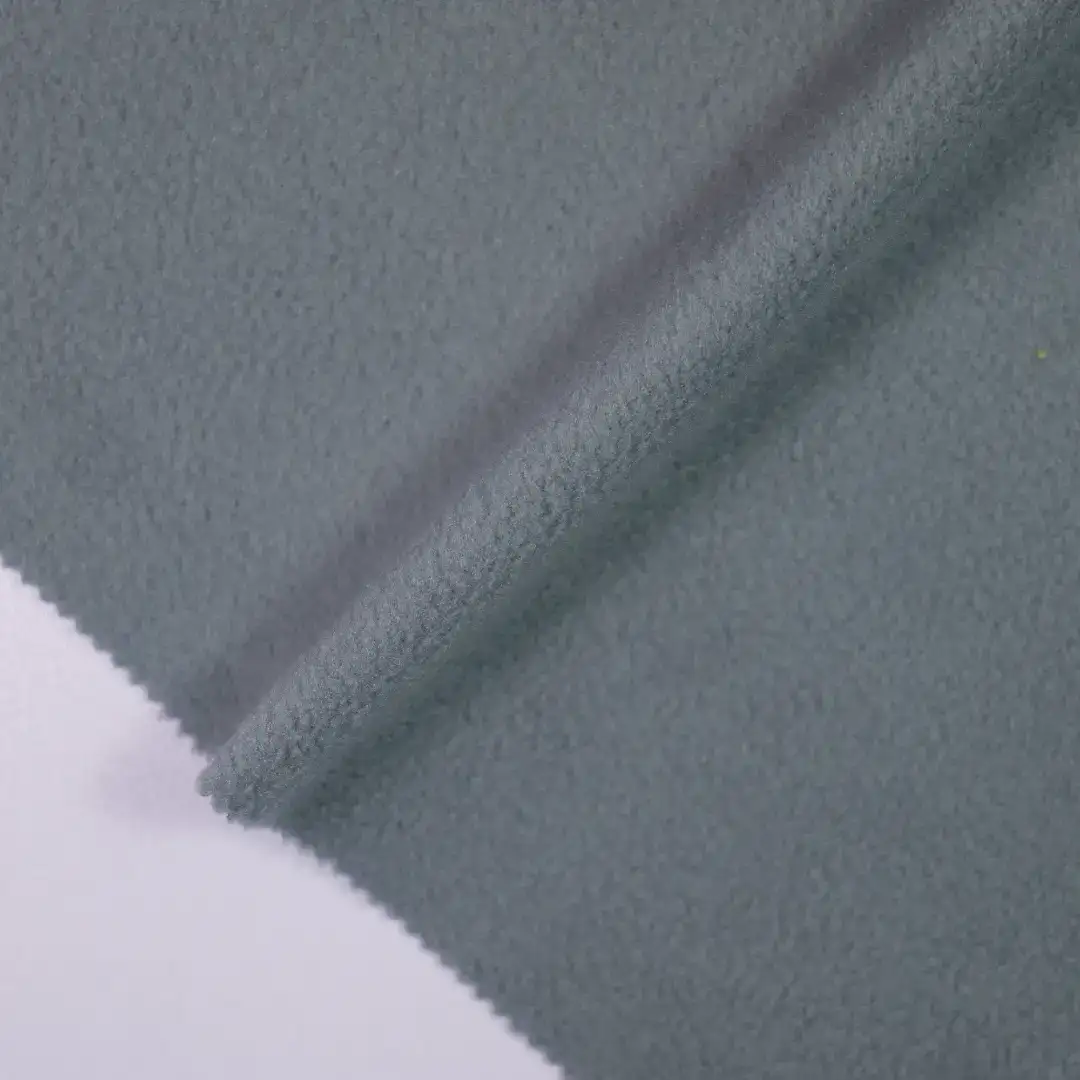 China Fabric for Jackets,Hoodie,Trench Coat Polar Fleece Knit Fabric Polyester blue color buy from China wholesaler bulk order at wholesale price free worldwide shipping Alibaba