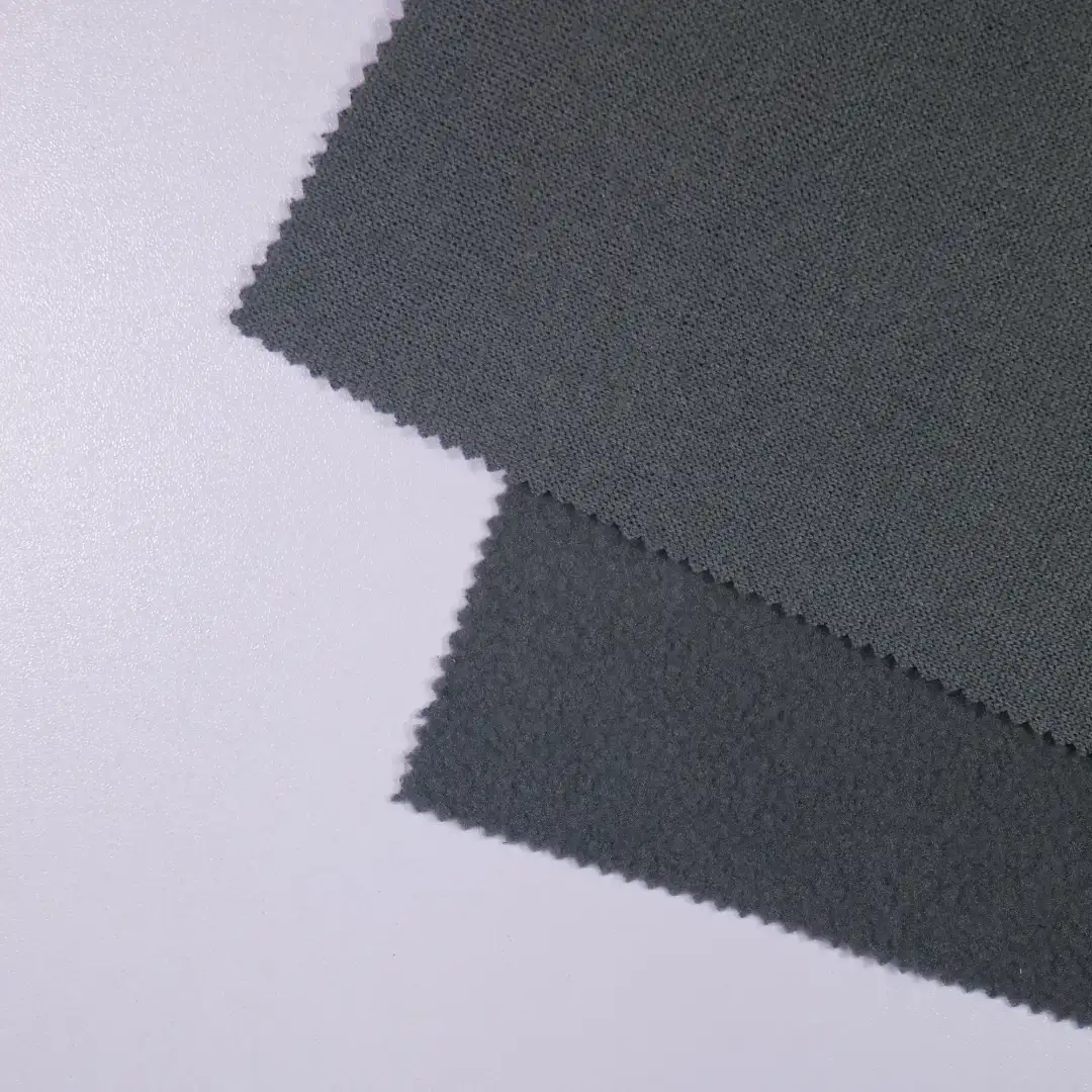 China Fabric for Hoodie,Trench Coat,Hoodie  (Sweater),Interlining Polar Fleece Knit Fabric Polyester gray color buy from China wholesaler bulk order at wholesale price free worldwide shipping Alibaba