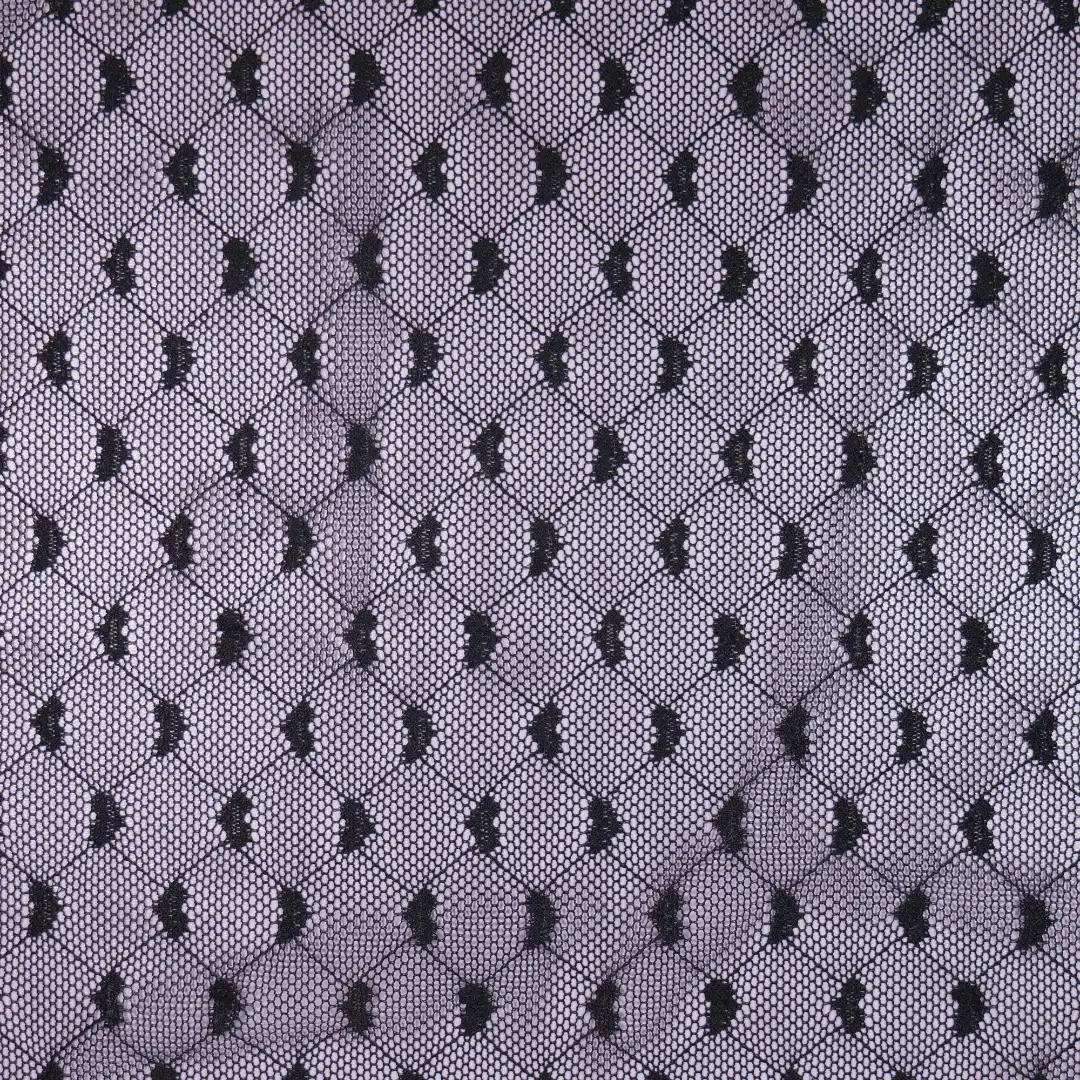 China Fabric for Blouse,Skirt,Shirt Long Sleeve Button ,Dresses (Pullover)  Lace Knit Fabric Nylon Spandex black color buy from China wholesaler bulk order at wholesale price free worldwide shipping Alibaba