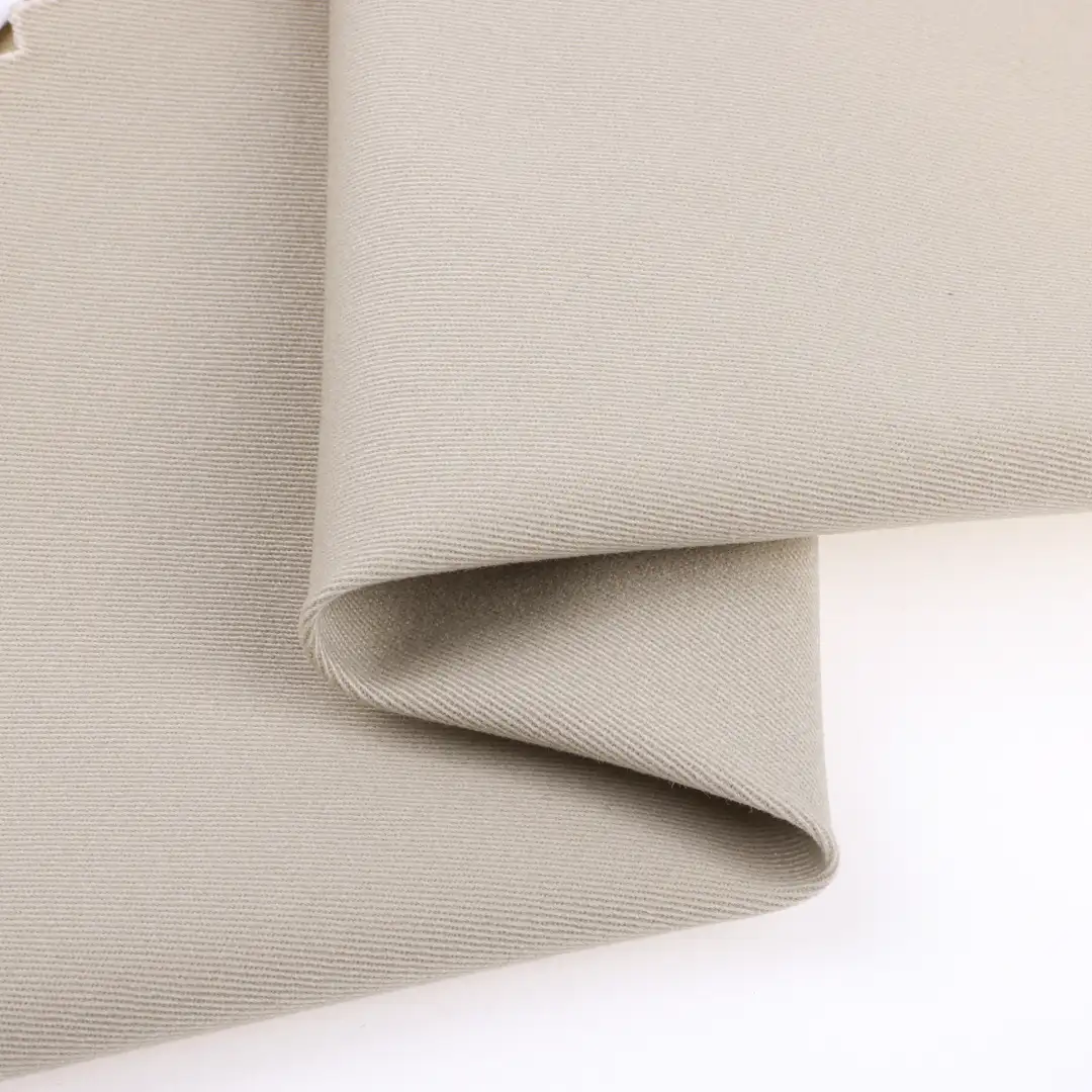 China Fabric for Shirt,Pants Cotton Twill Natural Woven Fabric Cotton Spandex KHAKI color buy from China wholesaler bulk order at wholesale price free worldwide shipping Alibaba