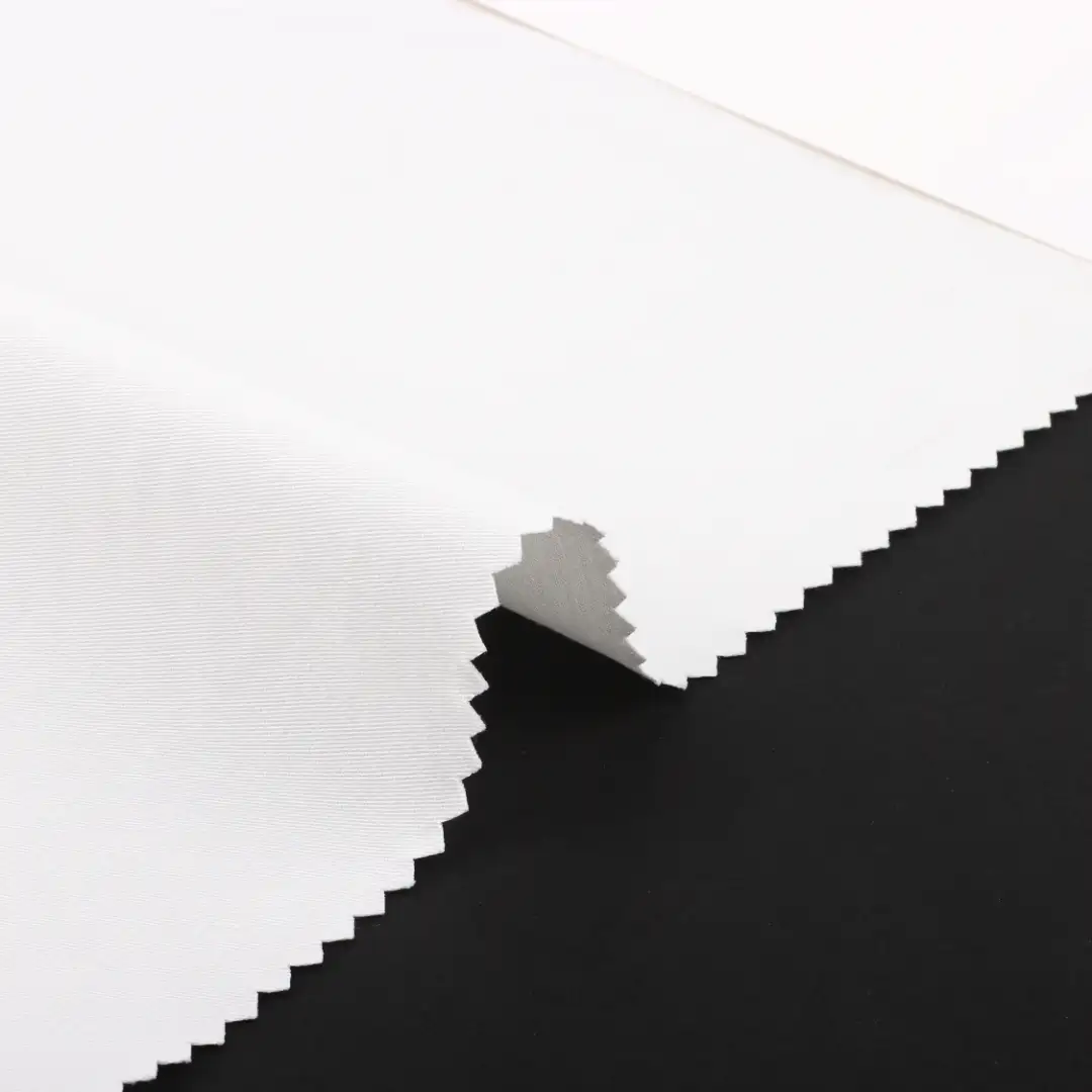 China Fabric for Shirt,Pants Cotton Twill Natural Woven Fabric Cotton Spandex WHITE color buy from China wholesaler bulk order at wholesale price free worldwide shipping Alibaba