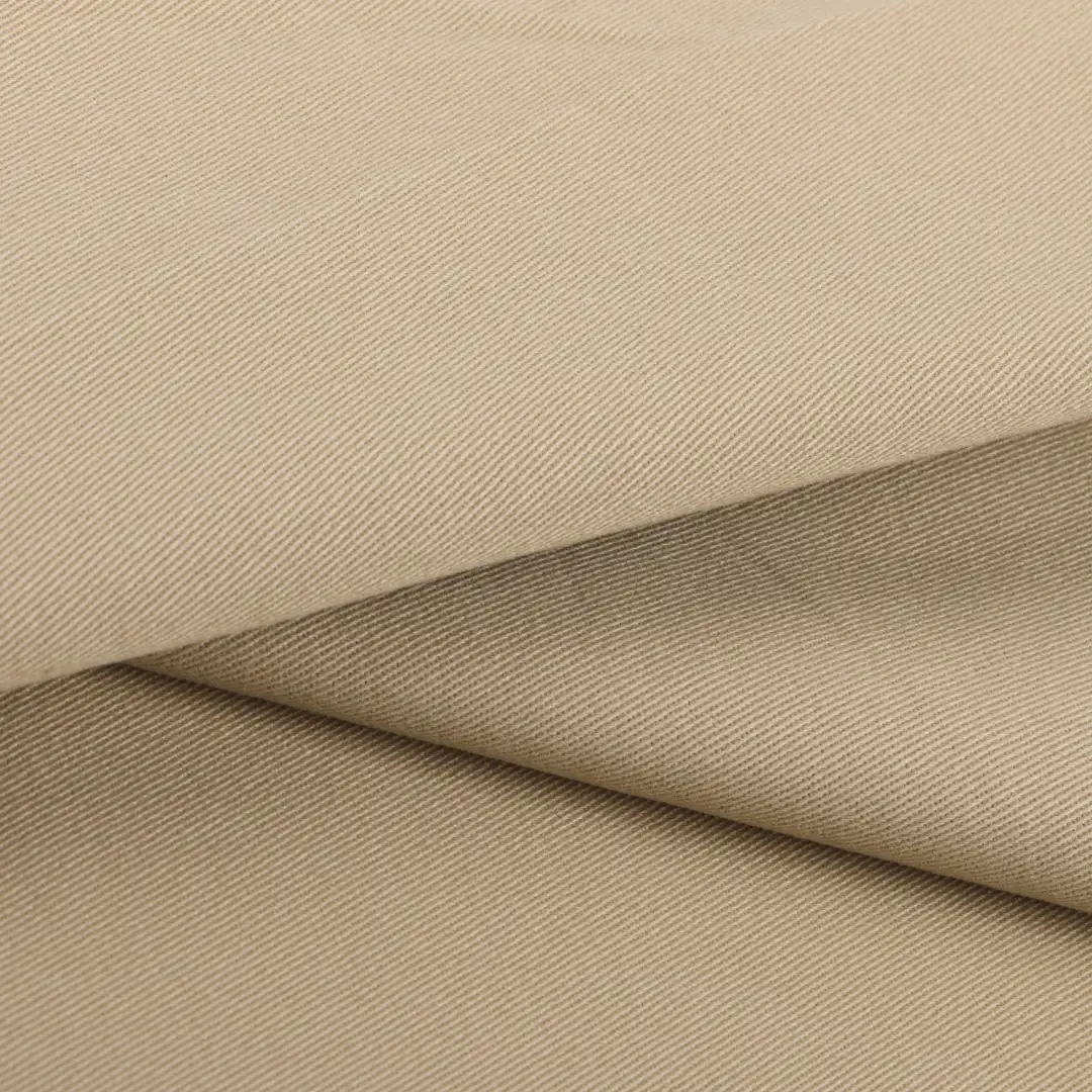 China Fabric for Shirt,Pants Cotton Twill Natural Woven Fabric Cotton Spandex KHAKI color buy from China wholesaler bulk order at wholesale price free worldwide shipping Alibaba