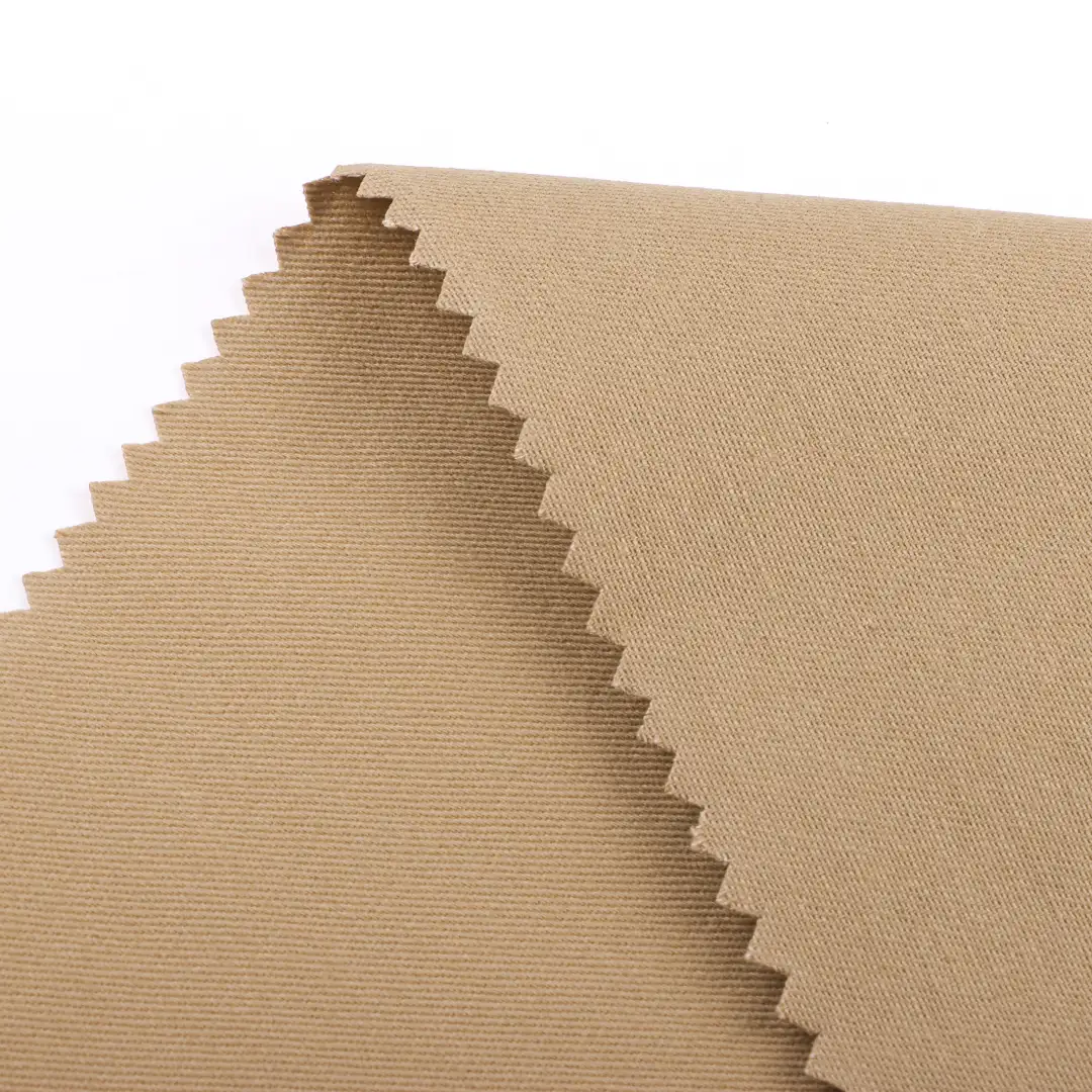 China Fabric for Shirt,Pants Cotton Twill Natural Woven Fabric Cotton KHAKI color buy from China wholesaler bulk order at wholesale price free worldwide shipping Alibaba
