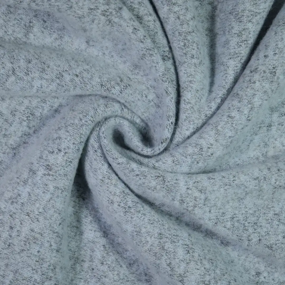 China Fabric for T-Shirt Hacci Knit Fabric Polyester Rayon Spandex gray color buy from China wholesaler bulk order at wholesale price free worldwide shipping Alibaba