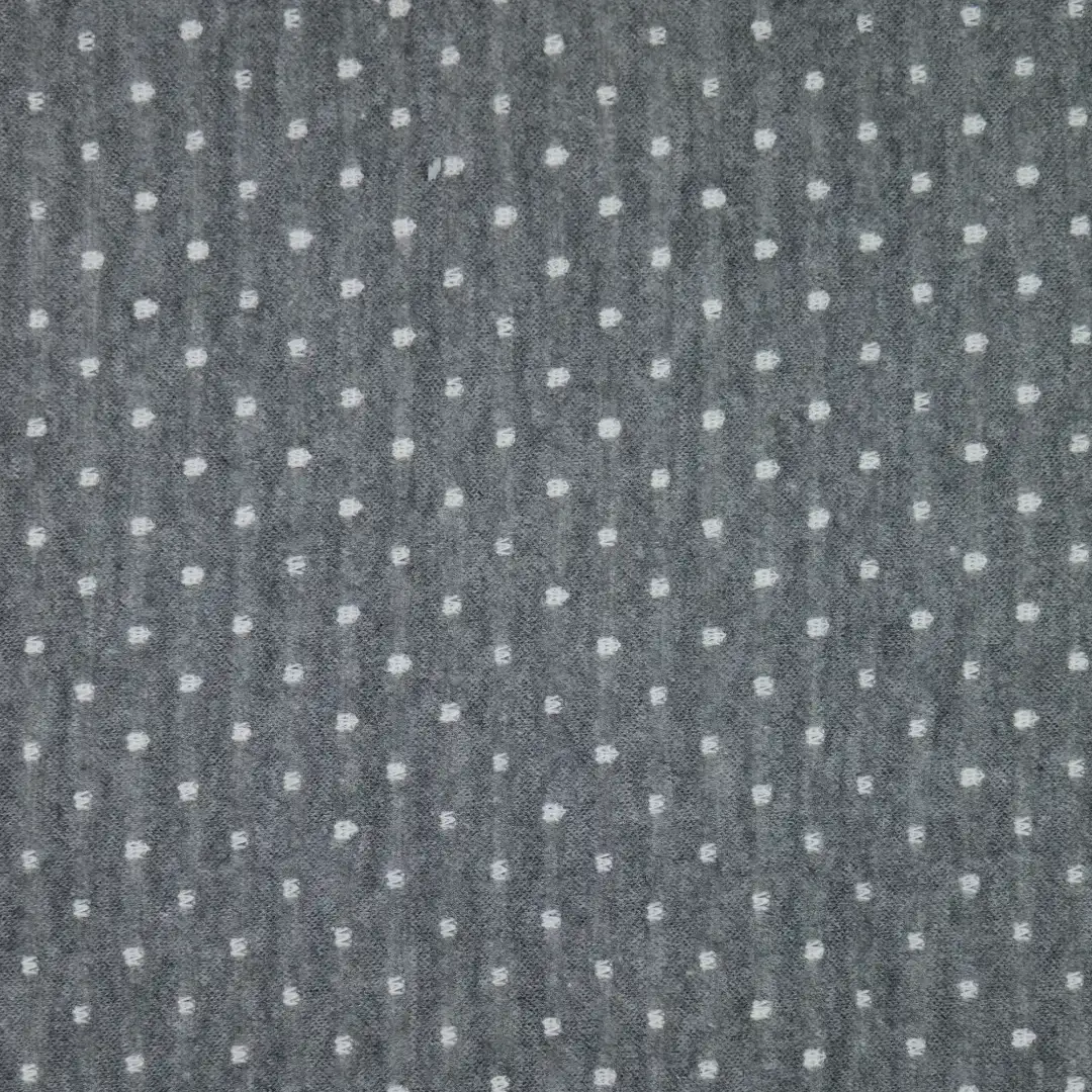 China Fabric for Hoodie Jacquard Knit Fabric Cotton Polyester Spandex gray color buy from China wholesaler bulk order at wholesale price free worldwide shipping Alibaba