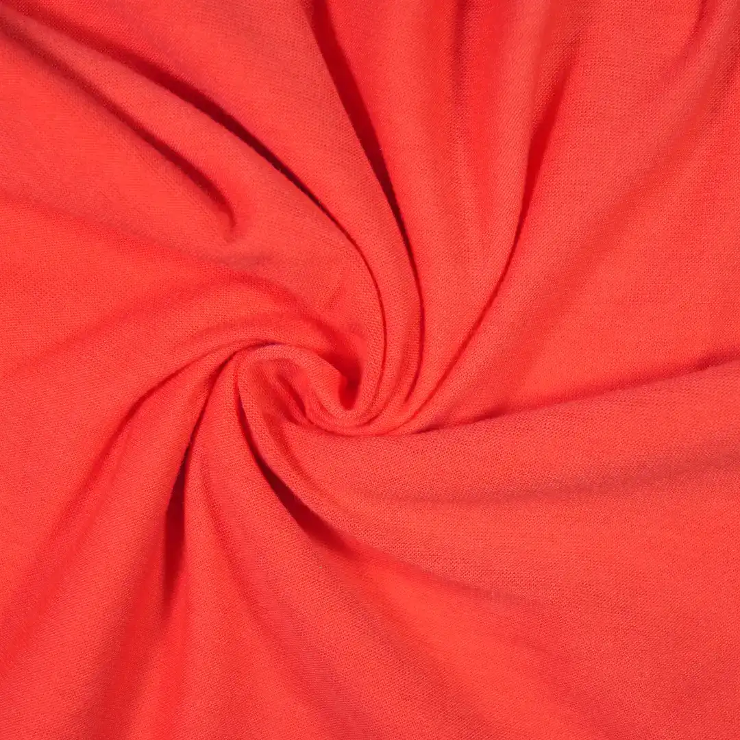 China Fabric for T-Shirt,Polo Shirt Single Jersey Knit Fabric Polyester Spandex red color buy from China wholesaler bulk order at wholesale price free worldwide shipping Alibaba