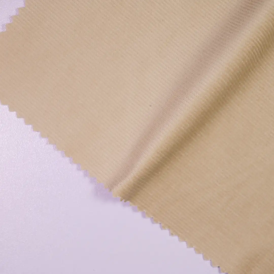 China Fabric for Pants,Jackets,Blazer Corduroy Natural Woven Fabric Cotton Spandex brown color buy from China wholesaler bulk order at wholesale price free worldwide shipping Alibaba