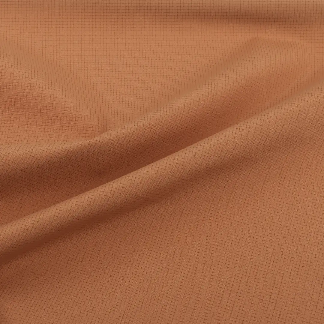 China Fabric for Pants,Jackets,Trench Coat,Down Jacket,Padded Jacket Polyester Pongee Synthetic Woven Fabric Polyester BROWN color buy from China wholesaler bulk order at wholesale price free worldwide shipping Alibaba