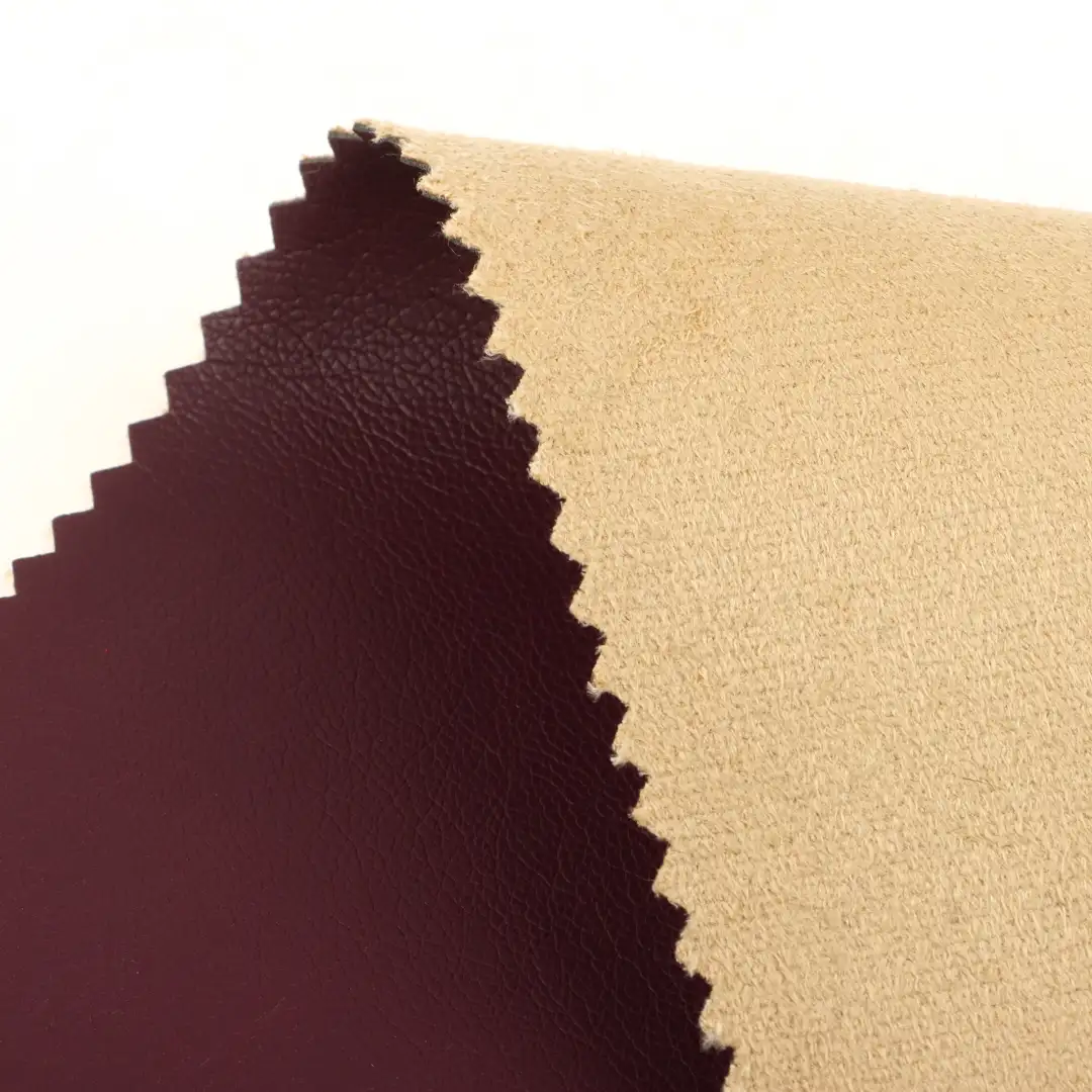China Fabric for Jackets,Padded Jacket,Overcoat Bonded fabric Bonded fabric Polyurethane (PU) dark red color buy from China wholesaler bulk order at wholesale price free worldwide shipping Alibaba